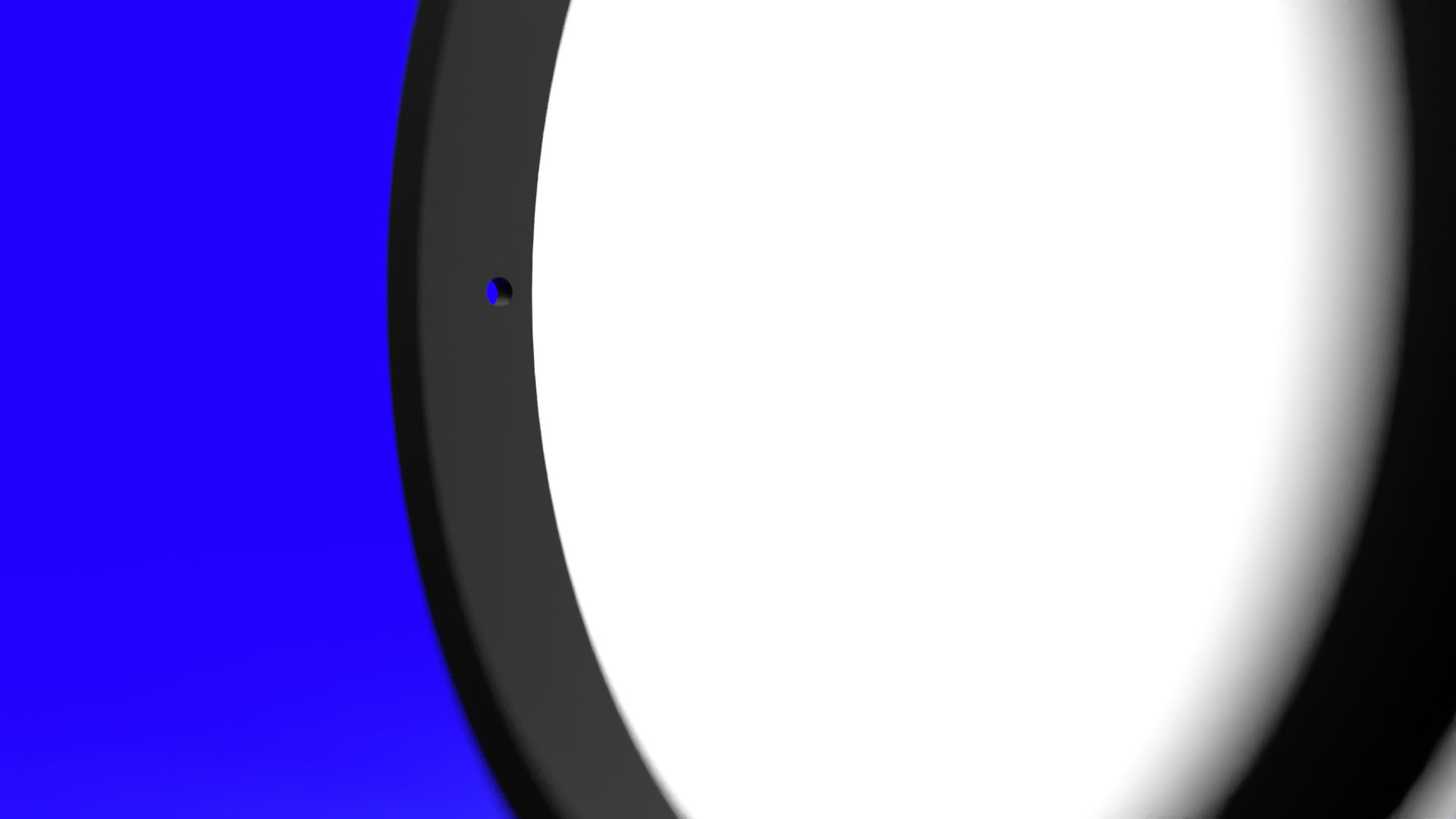 Injection plastique bague luminaire filetage fin et finition aspect